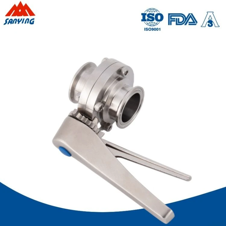 Clamped Manual Sanitary Butterfly Valve price